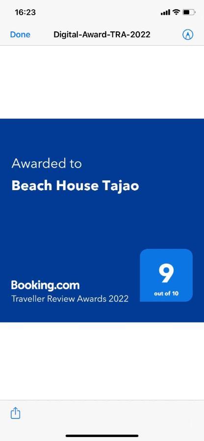 Beach House Tajao La Jaca Dış mekan fotoğraf